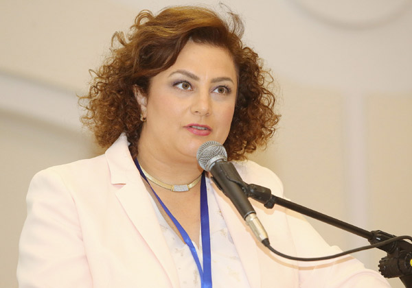 רו''ח ננסי זכאכ אבו אלנסר, מנהלת תחום ביקורת פנימית, רשות האכיפה והגביה. צילום: ניב קנטור