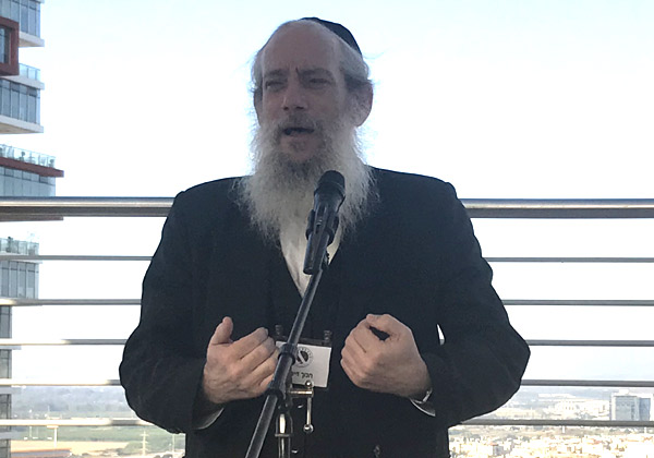 הרב חנוך זייברט, ראש עיריית בני ברק. צילום: אבי בליזובסקי