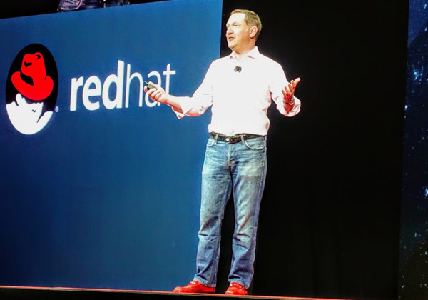 ג'ים ווייטהרסט, נשיא ומנכ"ל רד-האט. צילום: פלי הנמר