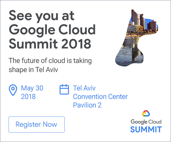 see you at Google Cloud Summit 2018