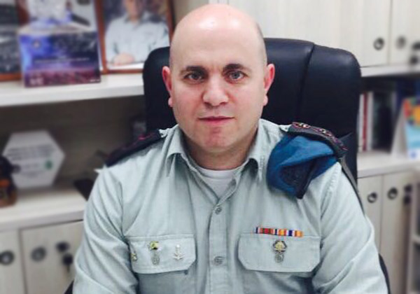 אל"מ עומר דגן, מפקד יחידת מצפן, לוטם, אגף התקשוב. צילום: דובר צה"ל