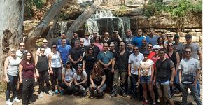 עובדי ומנהלי TDK-Lambda ביום הגיבוש. צילום: יח"צ