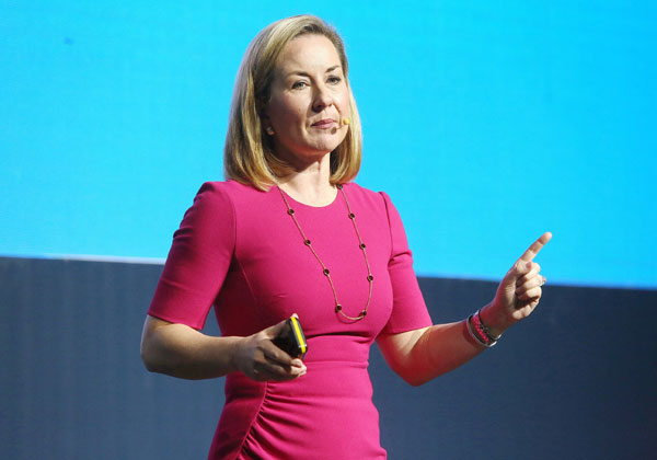 מרגרט פרנקו, סגנית נשיא בכירה לשיווק ב-Dell-EMC לאזור EMEA. צילום: ניב קנטור.