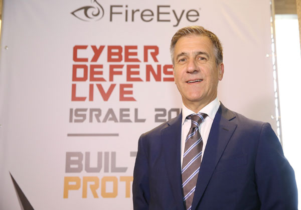מרקו ריבולי, סגן נשיא FireEye לאזור דרום אירופה. צילום: ניב קנטור.