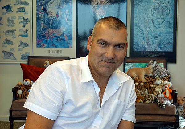 בא לבקר במאורת הנמר: מוטי צ'יקו, מנהל הפעילות החדש של 2BSecure. צילום: פלי הנמר