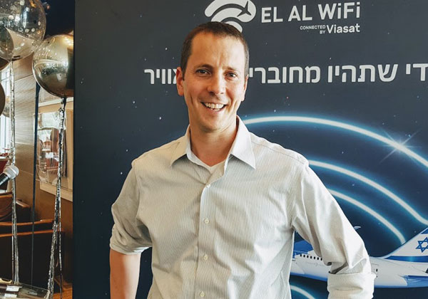 שחר מרקוביץ', סמנכ"ל הדיגיטל והמחשוב של אל על/ צילום: פלי הנמר