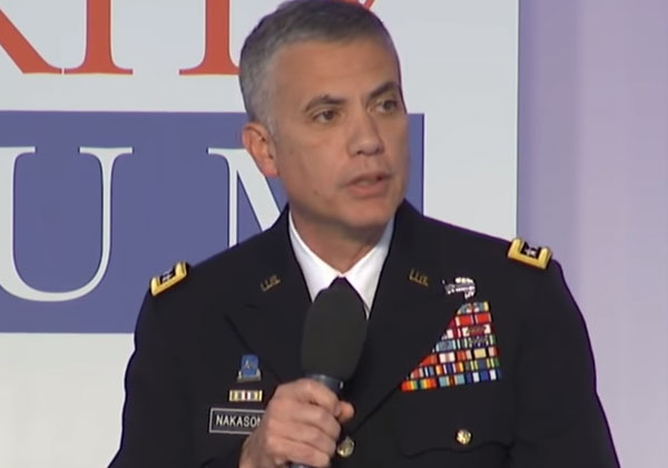 גנרל פול נקסון, ראש ה-NSA ומפקד פיקוד הסייבר (סייברקום)/ צילום מסך: מתוך YouTube