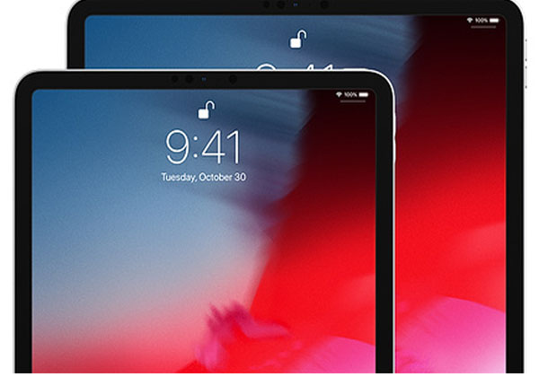 בקרוב עם מסכי OLED? iPad Pro מדור ישן של אפל. צילום: אפל