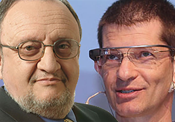 פרופ' ישע סיון, מייסד ומנכ"ל i8 Ventures ופרופ' אורח לחדשנות באוניברסיטה הסינית של הונג קונג (מימין) ורז הייפרמן, יועץ בכיר לטרנספורמציה דיגיטלית, i8 Ventures.