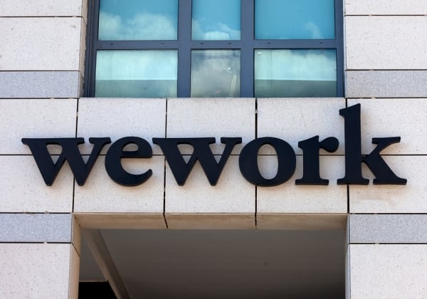 חזית אחד מסניפי WeWork בארץ. צילום: BigStock