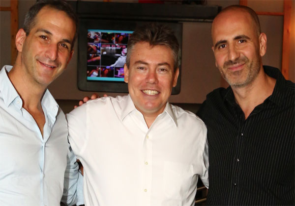 משמאל לימין- מייסדי OpenLegacy, רון רבינוביץ.רוני שטיין.רועי מור. צילום: יח"צ