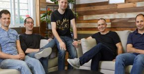 מייסדי לייטריקס: עמית גולדשטיין, זאב פרבמן, ירון אינגר, איתי צידון וניר פוצטר. צילום: אופיר אבה