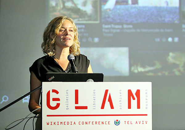 קתרין מאהר, מנכ"לית קרן ויקימדיה. צילום: סיוון שחור