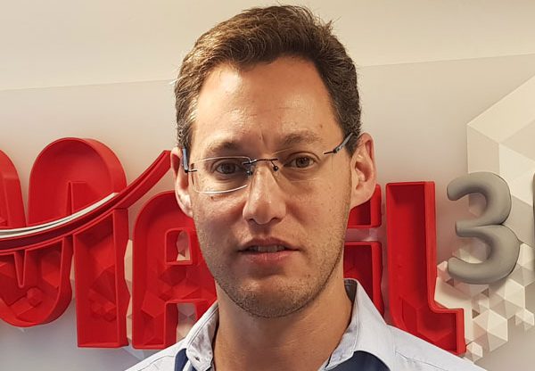 אנדרס אידסס, מנהל חטיבת התלת ממד בחברת מפעיל. צילום: יח"צ