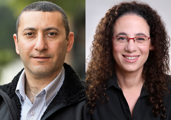 מימין: פנינה זינגר, מייסדת ומנהלת מחלקת ניהול פרויקטים 4-P.Z. Projects; ואלי שי, Global Delivery Director ב-Algosec. צילומים: יח"צ