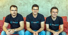 מייסדי ForceNock: מימין - ויטאלי ניימן, דותן בר נוי (המנכ"ל) ופאבל בורובסקי. צילום: יח"צ