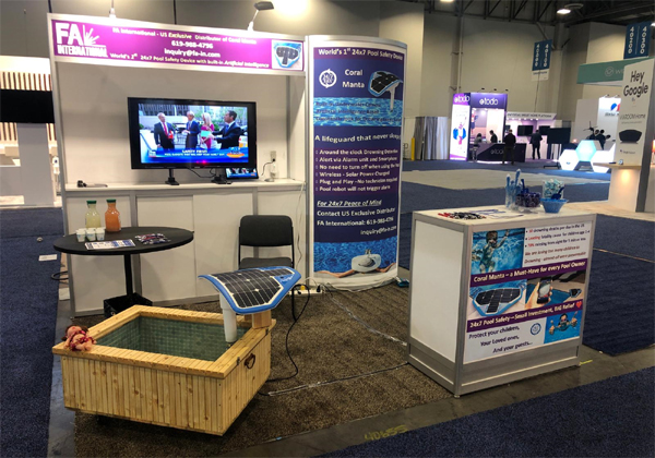 ביתן קורל בכנס CES, צילום: יח"צ