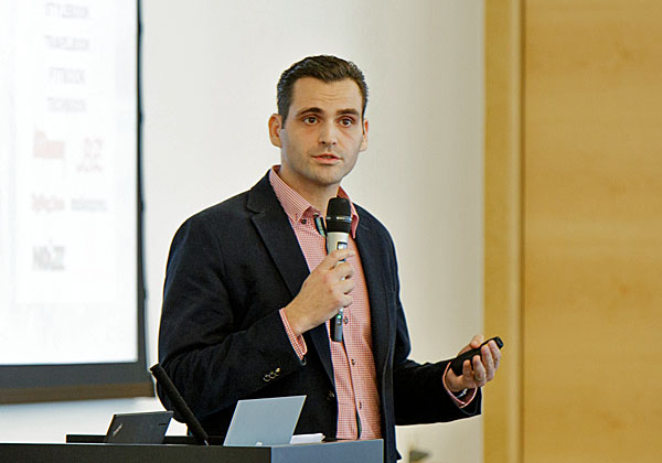 לאג'וס לאנג, סמנכ"ל הטכנולוגיות של אקסל שפרינגר. צילום: עומר הכהן