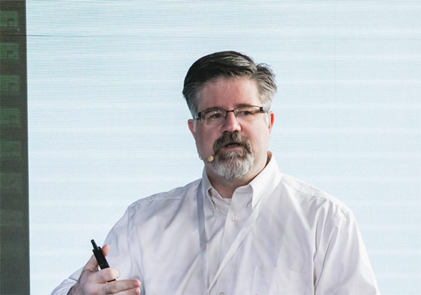 בריאן סטיקס, מנהל טכני בחטיבת משרד מנהל הטכנולוגיות הראשי ב-Google Cloud. צילום: תומר פולטין