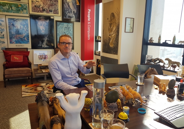 פול הופ, סמנכ"ל בכיר לשיווק ולהובלת שוק ברימיני סטריט לאזור EMEA. צילום: פלי הנמר