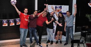 צוות וריטאס ישראל: עופר אזולאי, יעל אברהם, אריאל גרינר, יהודה בטיש, גיא שגיב ויאיר זרצקי. צילום: ניב שאול, Free music