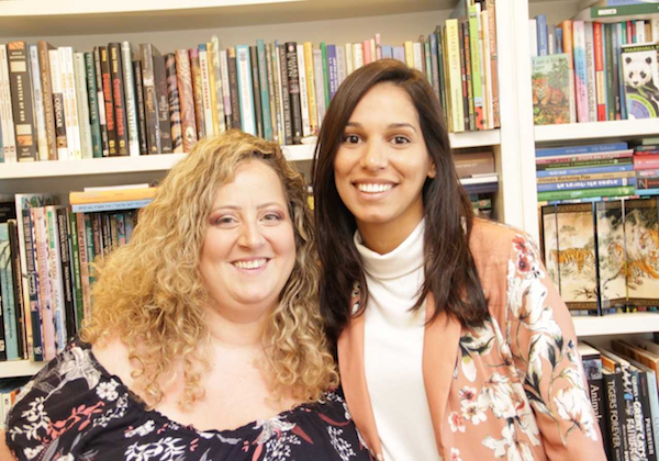 חולוד עיוטי ואריאלה רוזן, מנכ"לית משותפות של ארגון פרזנטס. צילום: יניב פאר