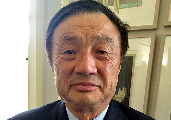 רן ז'נגפי, מנכ"ל וואווי. צילום: Cellaner, מתוך ויקיפדיה