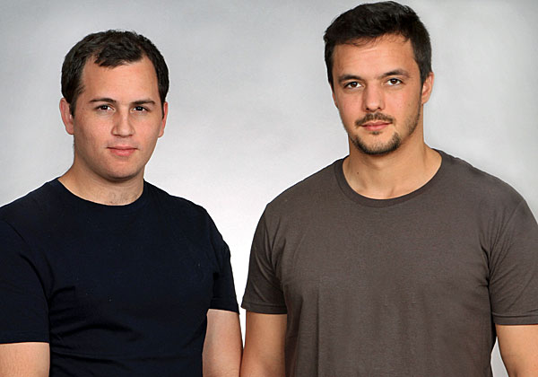 המייסדים המשותפים של GK8: מימין - ליאור לאמש, המנכ"ל, ושחר שמאי, סמנכ"ל הטכנולוגיות. צילום: אסנת קרסננסקי