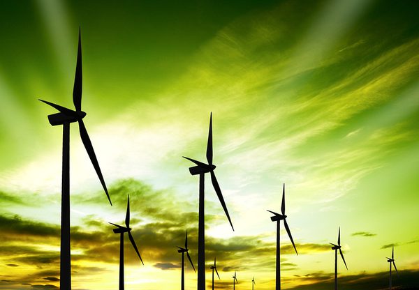 טורבינות רוח לאנרגיה מתחדשת. צילום אילוסטרציה: BigStock