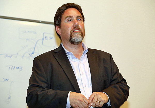 מייקל מיצ'לזק, מנהל מוצר ארקסייט מבית מיקרו פוקוס. צילום: ניב קנטור