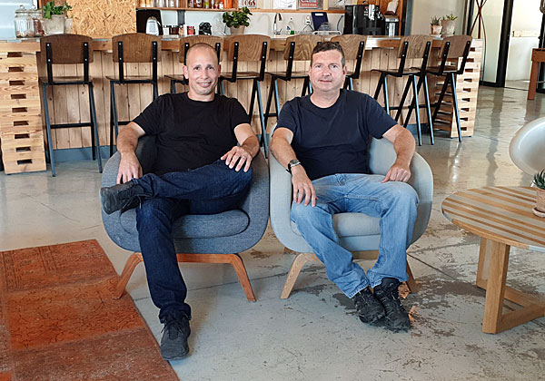 מימין: יואב ויינשטיין וערן סינבר, מייסדי יורן אימג'ינג. צילום: יח"צ