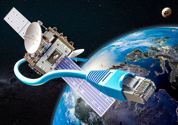 לווייני סטארלינק של SpaceX יחברו את כל העולם לפס הרחב. אילוסטרציה: BigStock