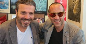 איציק פינקל, סמנכ"ל מכירות ROW, ושרון נקש, סמנכ"ל התפעול, סימולייט. צילום: פלי הנמר