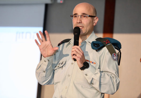 תא"ל זיו אבטליון, ראש מנהלת טרנספורמציה דיגיטלית באגף התקשוב בצה''ל. צילום: ניב קנטור