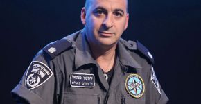רפ"ק שמעון מנטאל, ראש תחום כטב"מ במשטרת ישראל. צילום: ניב קנטור
