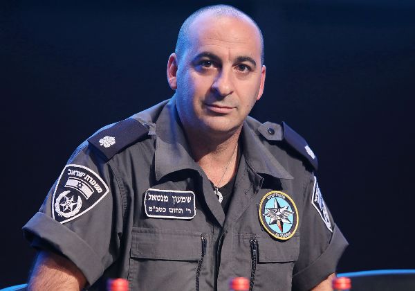 רפ"ק שמעון מנטאל, ראש תחום כטב"מ במשטרת ישראל. צילום: ניב קנטור