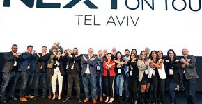 צוות נוטניקס באירוע Next On Tour Tel Aviv. צילום: ניב קנטור