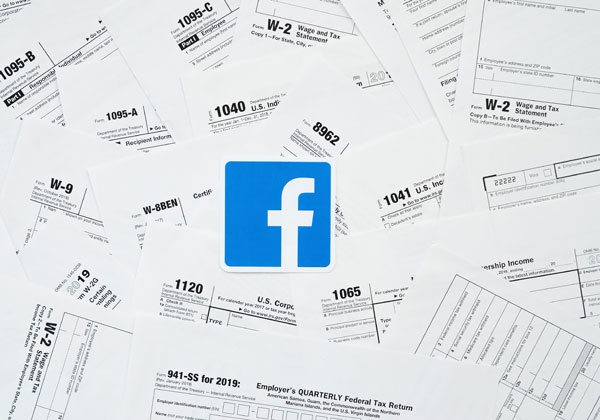 על הפרק: המסים שפייסבוק צריכה - או לא - לשלם בארצות הברית. מקור: BigStock