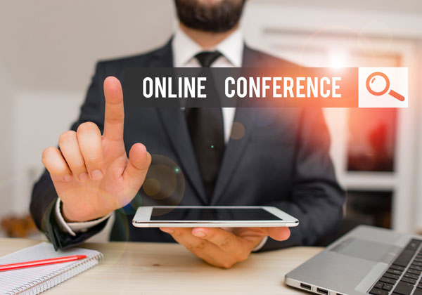 האם הכנסים הווירטואליים יישארו במרכז הבמה גם אחרי משבר הקורונה? אילוסטרציה: BigStock