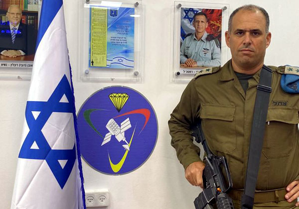 אל"מ עומר סעדיה, מפקד יחידת חושן שבאגף התקשוב וההגנה בסייבר בצה"ל. צילום: דובר צה"ל