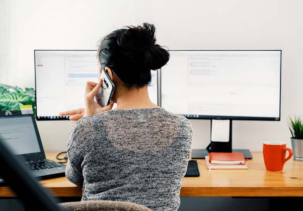 מיליוני עובדים מהבית חשופים לניסיונות תקיפה. צילום: BigStock