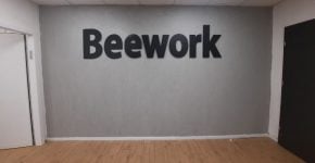 WeWork גרסת ירוק זית. חלל עבודה צבאי שיתופי. מתחם Beework. צילום: דובר צה"ל