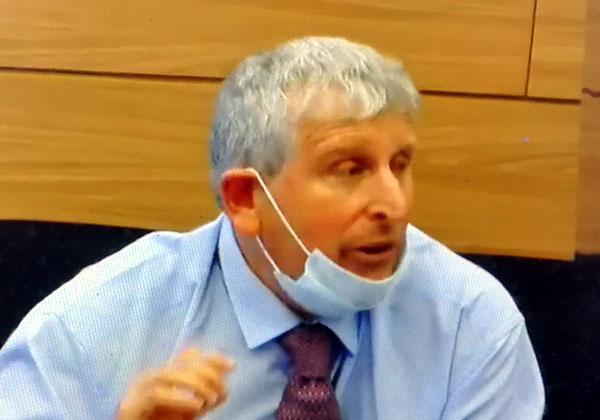 ד"ר מישל סטרבצ'ינסקי, מנהל מחלקת המחקר של בנק ישראל. צילום מסך