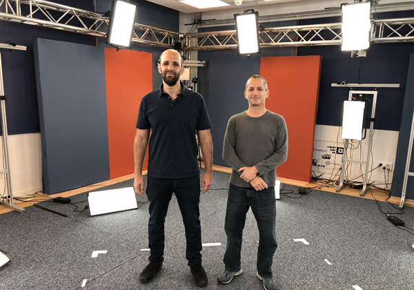 מימין: גלעד טלמון, מנכ''ל TetaVi, ומיכה בירנבוים, מייסד משותף ומוביל טכנולוגי בחברה. צילום: יח"צ