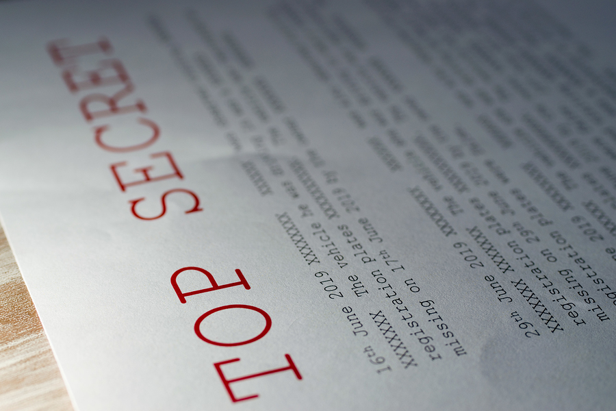 מסמכי רשויות החוק, חלקם "סודיים ביותר" נחשפו. צילום אילוסטרציה: BigStock