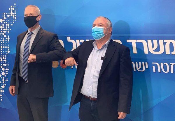מימין: שר הדיגיטל הלאומי, דודי אמסלם, ושר החינוך, יואב גלנט. צילום: יח"צ
