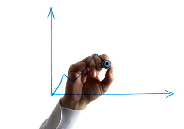 הדאו ג'ונס 30 בענן. מקור: BigStock