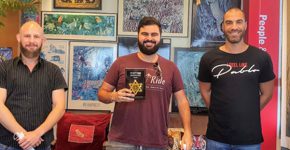 מימין: בן פלד, סהר יוסף, אסף לביא. צילום: פלי הנמר