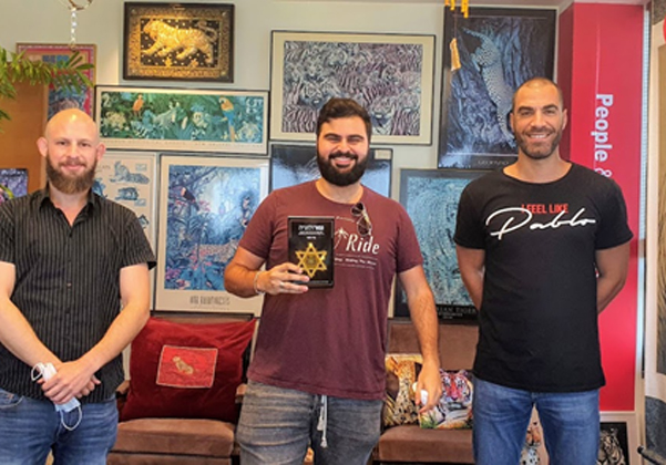 מימין: בן פלד, סהר יוסף, אסף לביא. צילום: פלי הנמר