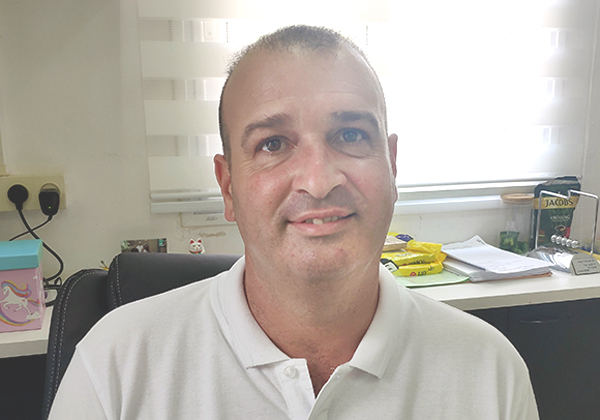 עדי הראל, מנהל בית הספר רגבה במועצה האזורית מטה אשר. צילום פרטי